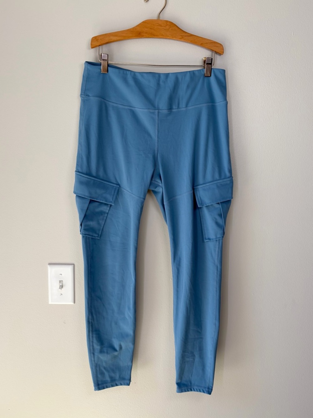 Halara Blue Cargo Leggings